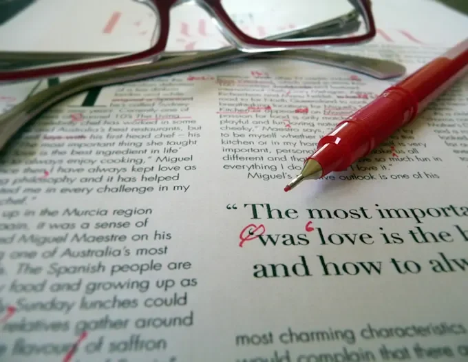Proofreading and quality assurance